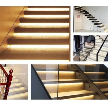 Контроллер лестницы, 32 канала, 12–24 В постоянного тока, 400 Вт, 2 датчика движения Pir