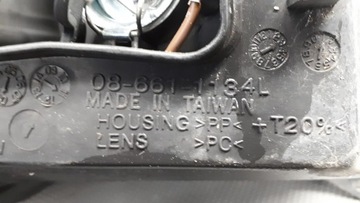 08-661-1134 SVĚTLOMET LEVÝ FIAT STILO DEPO