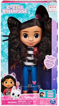 GABI'S CAT HOUSE БОЛЬШАЯ ФИГУРКА ГАББИ КУКЛА + ПОВЯЗКА НА ГОЛОВУ С КОШАЧЬИМИ УШАМИ 20 СМ