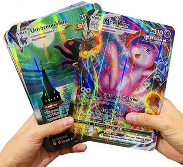POKEMON 30 DUŻYCH KARTY BIGSIZE Charizard Vmax GX DUŻY ROZMIAR JUMBO