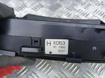 MAZDA CX-5 CX5 I PANEL PŘEPÍNAČ KLIMATIZACE VENTILACE KD5361190G 2013R