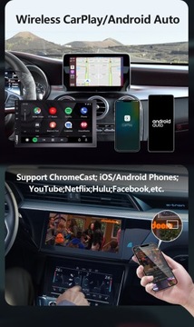 Беспроводной Android Auto Carplay AI Box Screen Cast