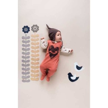 Комбинезон для девочки Little Bird Pinocchio, красный, размер 62