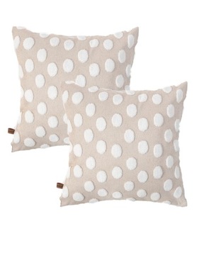 Beżowe Poszewki dekoracyjne boho 2szt. 45x45 beż