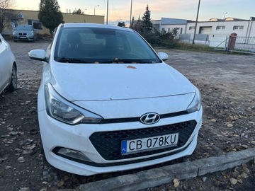 Hyundai i20 II Coupe 1.2 MPI 84KM 2017 Hyundai i20 1.2 Benzyna + LPG Homologacja na Ciężarowy 2017r VAT23%