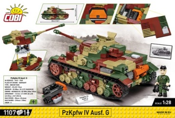 Блоки Cobi 2592 — танк PzKpfw IV Ausf. Г