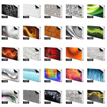 Ozdobna osłona na kaloryfer 110x60 Zielone kaktusy