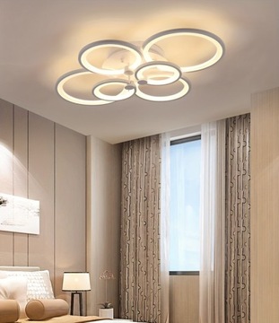 1 Szt. Nowoczesny Minimalistyczny Materiał Akrylowy LED 3-kolorowa Lampa