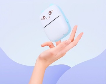 DRUKUŚ MINI CAT ТЕРМОПРИНТЕР + 6 РОЛИКОВ