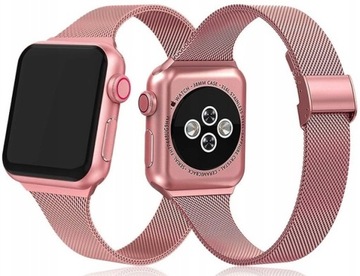 PASEK DO APPLE WATCH 2 3 4 5 6 7 8 9 SE ULTRA 2 38/40/41/42/44/45/49mm Stal