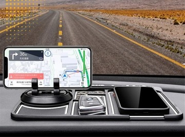 ПРОТИВОСКОЛЬЗЯЩИЙ КОВрик ДЛЯ ТЕЛЕФОНА ДЛЯ АВТОМОБИЛЯ 4в1