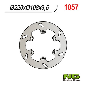 Tarcza hamulcowa tył GAS GAS 125/250/300/450