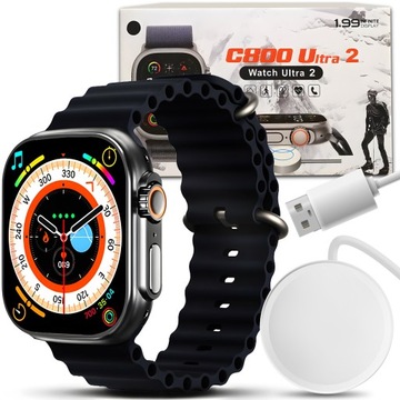 SMARTWATCH ZEGAREK CZARNY WODOODPORNY SPORT PULS CIŚNIENIE POWIADOMIENIA IP