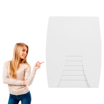 Dzwonek do drzwi Gong przewodowy GNT-943 DUO 8V Biały Sund