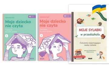 Moje dziecko nie czyta 1+2 NAUKA CZYTANIA+Moje sylabki w przedszkolu