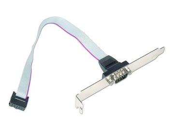 GEMBIRD CCDB9RECEPTACLE Розетка Gembird, штифт для корпуса DB9M - COM 9PIN