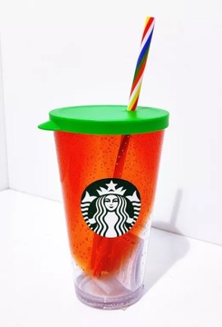 STARBUCKS KUBEK REFILL ZE SŁOMKĄ