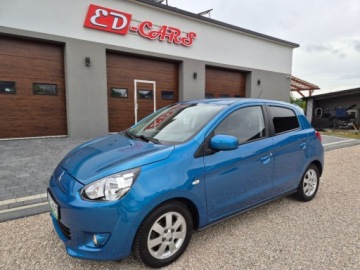 Mitsubishi Space Star Hatchback 5d 1.2 80KM 2015 Mitsubishi Space Star 2015 Sliczny 1.2B 120tys km z Niemiec bezwypadkowy z, zdjęcie 3