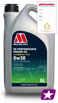 MILLERS EE PERFORMANCE 0W30 5л.