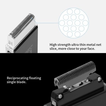 МУЖСКИЕ ЭЛЕКТРОБРИТВЫ АККУМУЛЯТОРНЫЕ TRAVEL SHARER USB