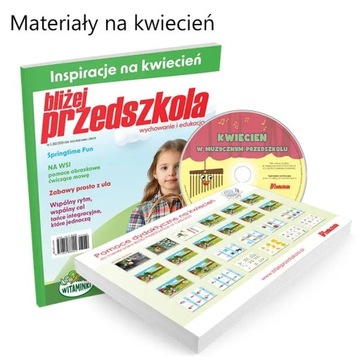 Miesięcznik + zestaw pomocy dydaktycznych 03.282/2025 -materiałyna kwiecień