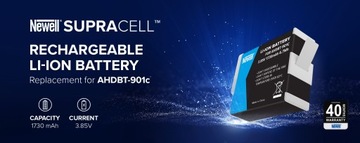 Аккумулятор Newell SupraCell AHDBT-901c для HERO 9