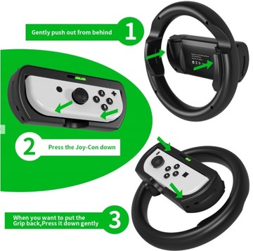 2 держателя руля для Nintendo Switch Mario Kart