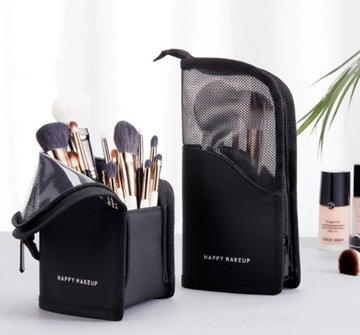 ECARLA КОСМЕТИЧКА С ЩЕТЯМИ, ЧЕРНАЯ