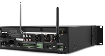 WZMACNIACZ 4strefowy PA 240W 100V 8Ohm BT USB FM