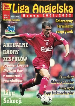SKARB KIBICA LIGA ANGIELSKA 2001/02 PIŁKA NOŻNA