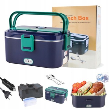 ELEKTRYCZNY POJEMNIK NA LUNCH DO SAMOCHODU I BIURO