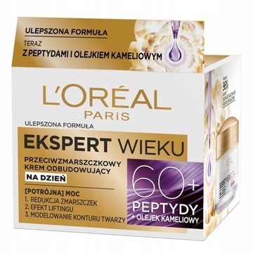 LOREAL EKSPERT WIEKU KREM PRZECIWZMARSZCZKOWY 60+