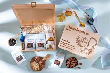 СПАСИБО для крестных, бабушек и дедушек, подарочная коробка с гравировкой