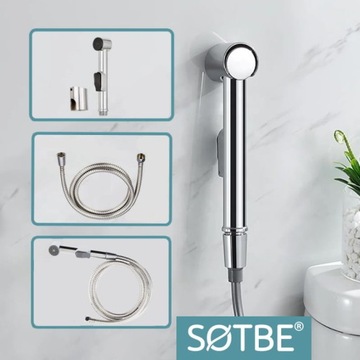 Bidetta myjka prysznicowa bidet słuchawka higieniczna ZESTAW rączka uchwyt