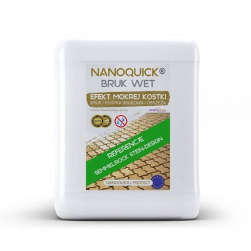 Impregnat Dający Efekt Mokrego Bruku Referencje Semmelrock Stein Design 5L