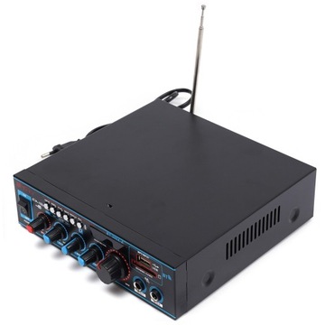 Мини-усилитель мощностью 800 Вт, стереофонический автомобильный усилитель Bluetooth