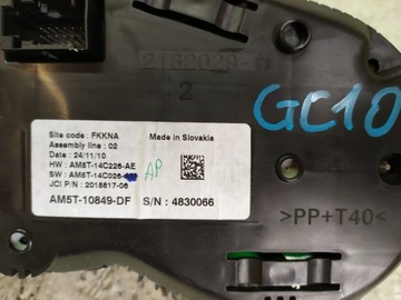 C-MAX MK2 GRAND FOCUS BUDÍKY PŘÍSTROJOVÁ DESKA AM5T-10849-DF