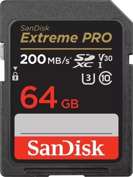 Karta Extreme PRO SDXC 64 GB Class 10 UHSI/U3 V30