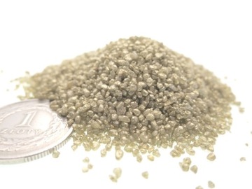 Камни декоративные, золотая крупа, 1 мм, 0,5 кг.