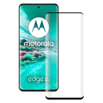 ПОЛНОКЛЕЙНОЕ ЗАКАЛЕННОЕ СТЕКЛО 5D ДЛЯ MOTOROLA EDGE 40 NEO