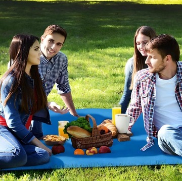 Parasol plażowy Lato KOC PLAŻOWY PIKNIKOWY NA