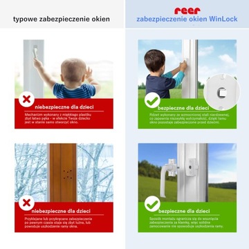 Защита ручки окна балконной двери REER
