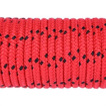 20М СУХОЖИЛЬНАЯ ВЕРЕВКА 10 ММ СТАТИЧЕСКИЙ КРАСНЫЙ