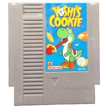 Gra YOSHI'S COOKIE Nintendo NES #1