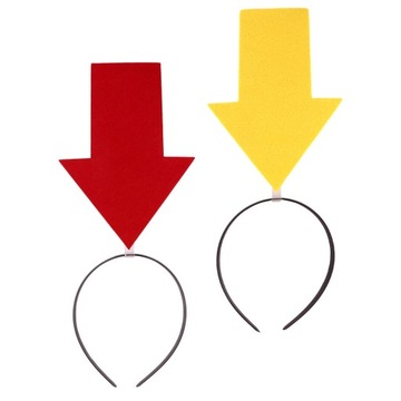 OPASKA DO WŁOSÓW STRZAŁKA KORONA OPASKA NA GŁOWĘ COSPLAY