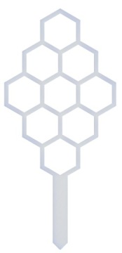 PODPÓRKA KWIATÓW ROŚLIN PERGOLA MIÓD 19cm