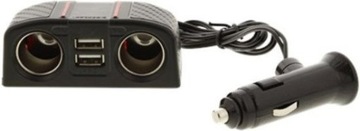 DUNLOP ROZGAŁĘŹNIK ROZDZIELACZ zapalniczki +2x USB
