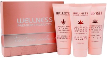 WELLNESS MINI ZESTAW TRAVEL SIZE SZAMPON + ODŻYWKA + MASKA