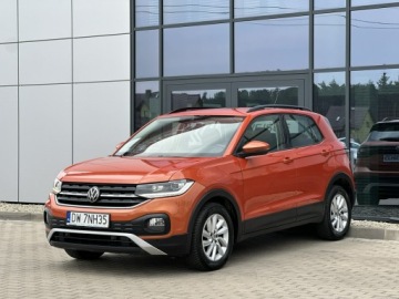 Volkswagen T-Cross SUV 1.0 TSI 110KM 2021 Volkswagen T-Cross SalonPL! LED, Czujniki Asystent, zdjęcie 2