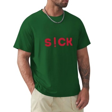 S!ck Sickick red S!ckK!ck T-Shirt customs design y